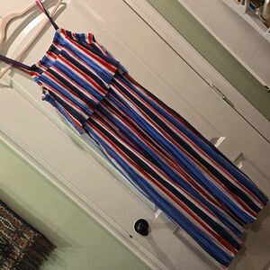 Lane Bryant stripped flowing maxi dress 👗 size 18/20P